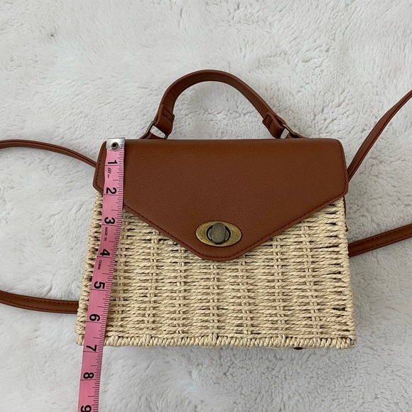 Beautiful crossbody paper beach bag - Picture 6 of 7